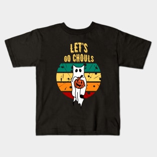 Let's Go Ghouls CAT Kids T-Shirt